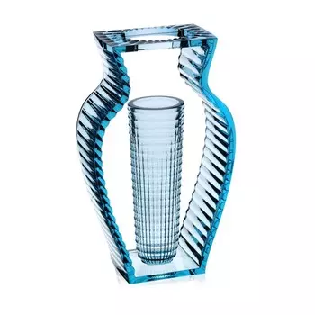 Ваза i Shine голубого цвета
