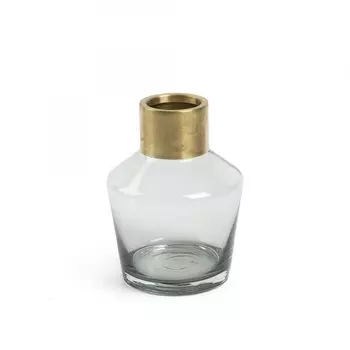 Ваза Jacar из серого стекла