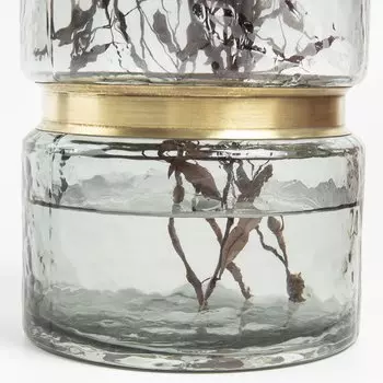 Ваза Jambala из серого стекла