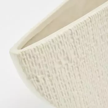 Ваза керамическая Cracco бежевого цвета