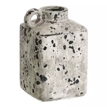 Ваза керамическая серого цвета