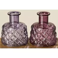 Ваза Lisbeth из стекла пурпурного цвета