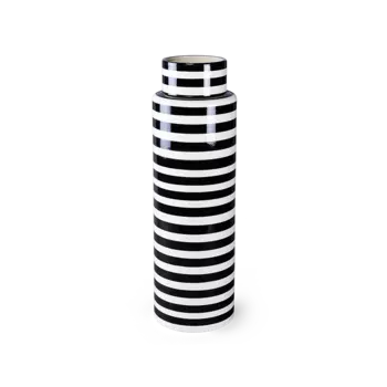 Ваза Marian черно-белого цвета