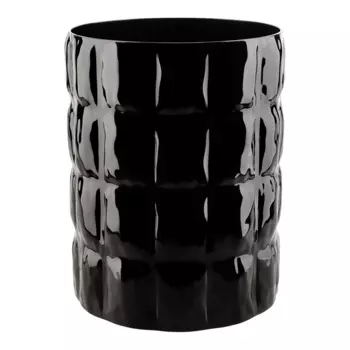 Ваза Matelasse черного цвета
