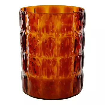 Ваза Matelasse янтарного цвета