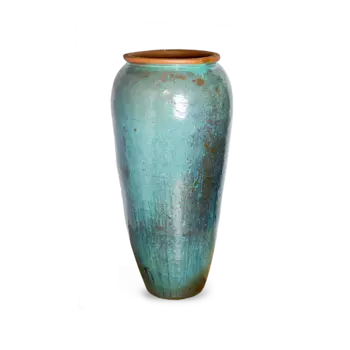 Ваза напольная сHarry голубого цвета