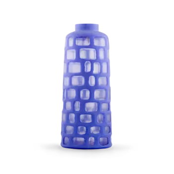 Ваза Quadra Puede синего цвета