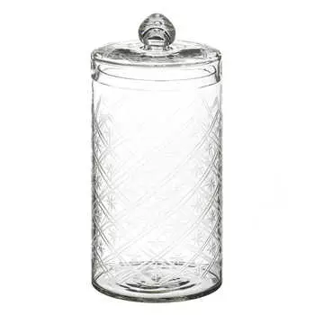 Ваза с крышкой из стекла