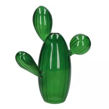 Ваза сActus зеленого цвета