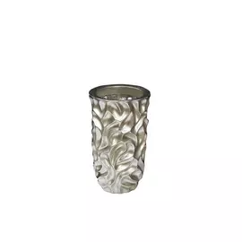 Ваза серебряного цвета