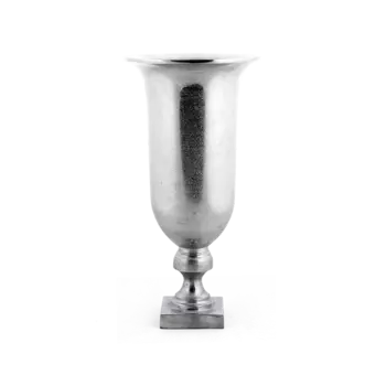 Ваза Spod серебряного цвета
