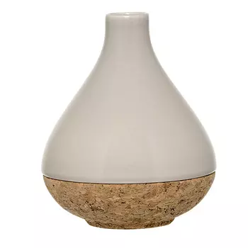 Ваза Teardrop Beige бежевого цвета