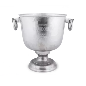 Ведро для шампанского Chardonnay цвета хром