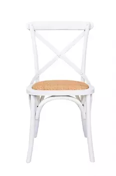 Венский стул Cross Back White
