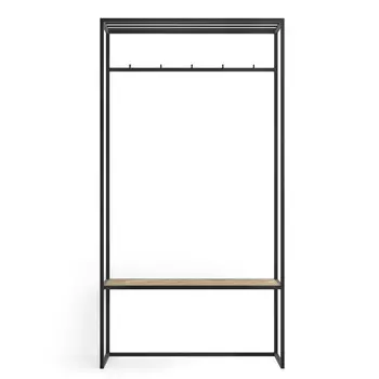 Вешалка Agata Black темный дуб