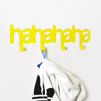Вешалка "Hahaha"