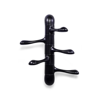 Вешалка настенная черного цвета