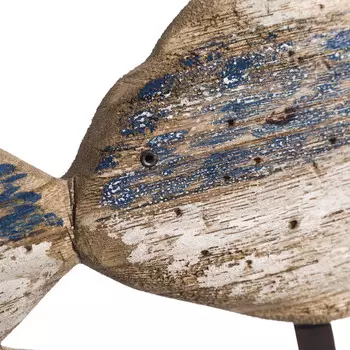 Вешалка настенная из дерева и металла