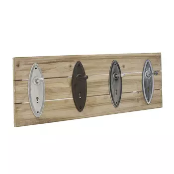 Вешалка настенная на четыре крючка