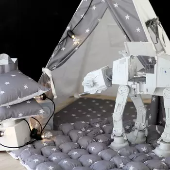 Вигвам большой звездопад со звездочками