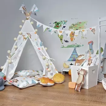 Вигвам для детей Forest Party из 100% хлопка