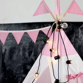 Вигвам для детей Simple Pink из 100% хлопка