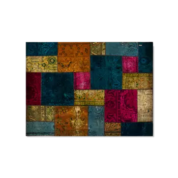 Винтажный ковер Alte Schule в стиле пэчворк 233х171