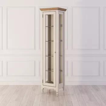 Витрина Leblanc l левая бежевого цвета