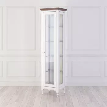 Витрина Leblanc r правая белого цвета