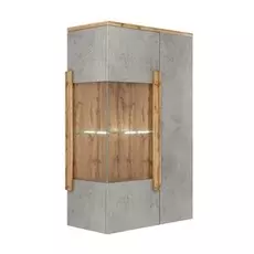 Витрина навесная римини цвета бетон чикаго