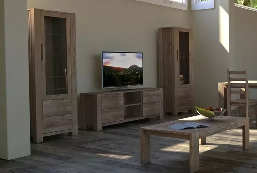 Витрина Riva со стеклянной дверью