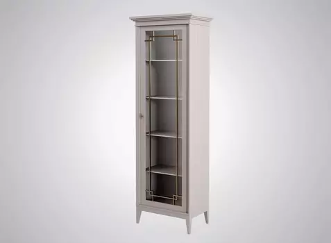 Витрина узкая Manhattan с распашной дверцей