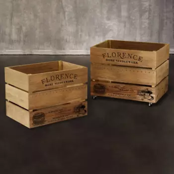 Ящик для хранения из массива дуба