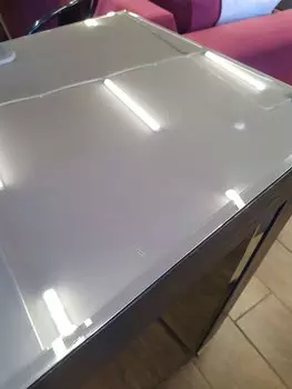 Зеркальная консоль