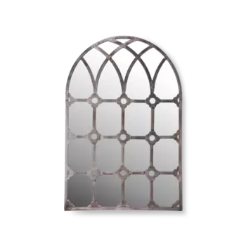 Зеркало Acceptable стального цвета