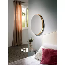 Зеркало Aries овальное в золотой раме