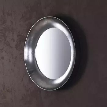 Зеркало Clayton серебряного цвета