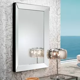 Зеркало Elisa с зеркальной рамой