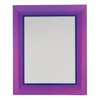 Зеркало Francois Ghost глянцево-фиолетового цвета