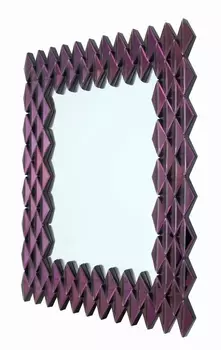 Зеркало Leron фиолетового цвета