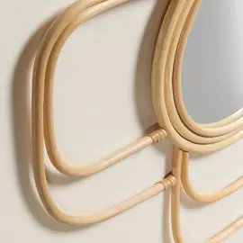 Зеркало Maeve в раме натурального цвета
