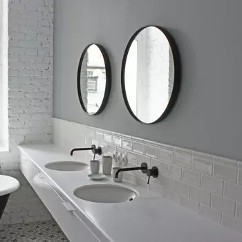 Зеркало Metal-1 60 в тонкой металлической раме