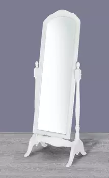 Зеркало напольное снежный прованс