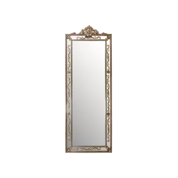 Зеркало напольное Ungava с декоративными элементами цвета золота
