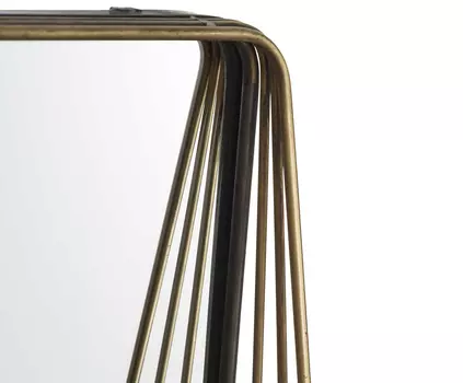 Зеркало настенное с полкой