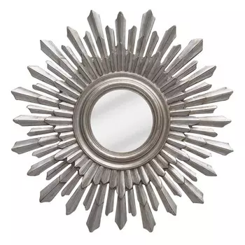 Зеркало настенное серебристого цвета