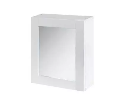 Зеркало настенное со шкафчиком