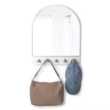 Зеркало настенное Umbra Peek белое