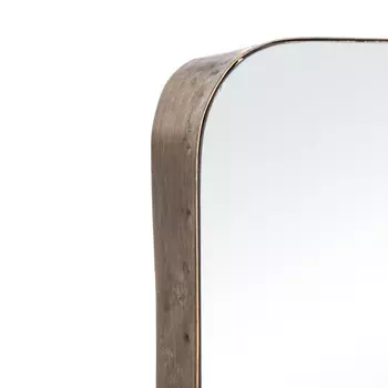 Зеркало настенное в раме золотого цвета