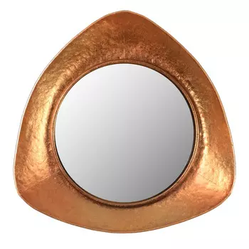 Зеркало настенное в раме золотого цвета